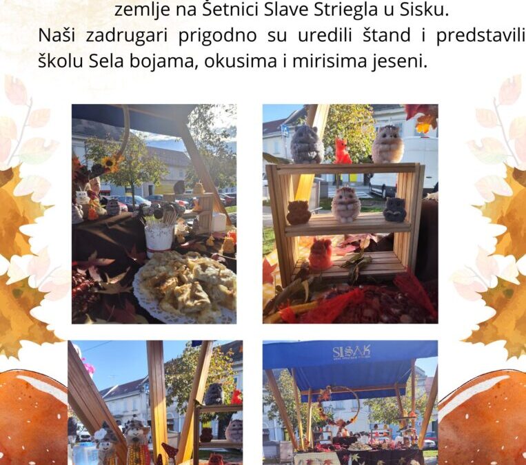 OŠ Sela sudjelovala na manifestaciji “Jesen u Sisku”