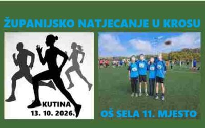 Županijsko natjecanje u krosu